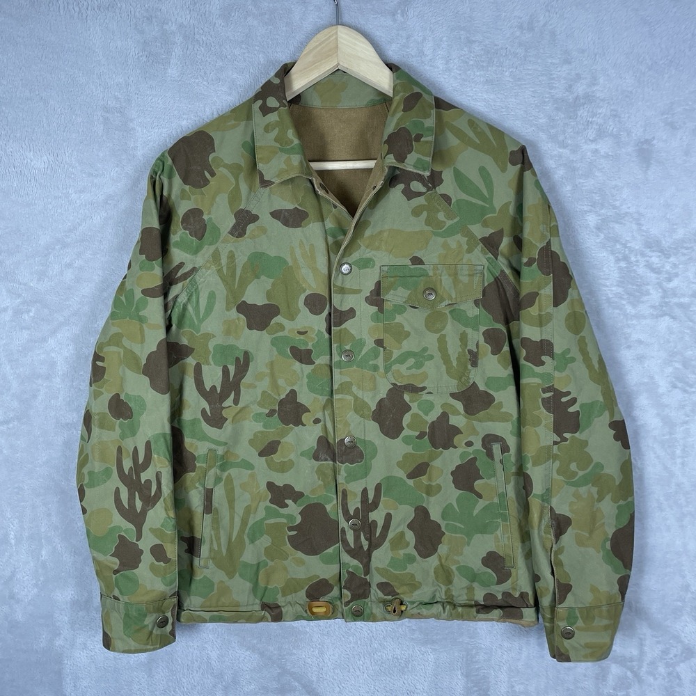 Taylor Stitch X Gear Patrol Lombardi Jacket Size 36 Boss Duck/Arid Camo *read